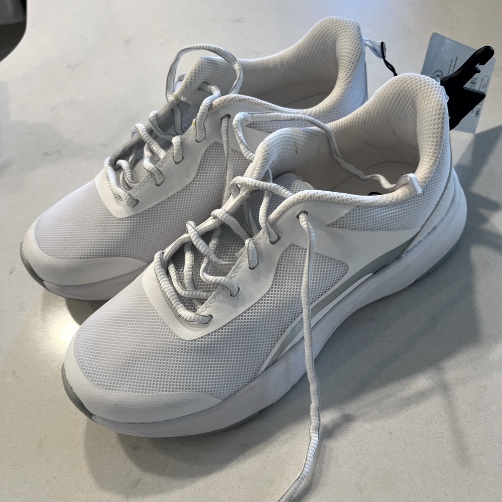 Athletic Works Women's Lifestyle Mesh Jogger Sneakers w/ Memory Foam Sz 7 - Picture 3 of 9